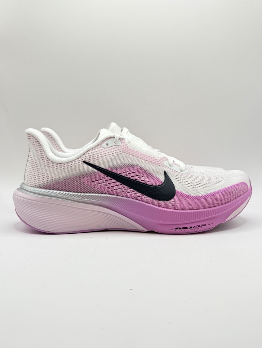 Nike Air Zoom Pegasus 42 White & Light Magenta Running Shoes 9 womens